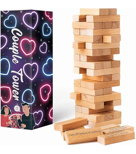 Stacking Wooden Block Game For Grown Ups – Couple Dare