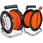 Makaralı Uzatma Kablosu 3x2.5mm- 20m/30m/40m/50m | G&uuml;&ccedil;l&uuml; ve Dayanıklı (20 METRE)