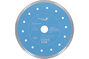 PRODIAMANT Qualité Professionnelle Disque à tronçonner diamant Tuile 180 x 22,2 mm, PDX83.933 180mm
