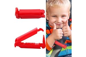 DILUSILK 2 PCS Car Seat Belt Clip Seatbelt Clips Car Seat Clip Seat Belt Clip, Seat Belt Adjuster, Universal Comfort Positioner Locking Clips, Car Seat Safety Belt Clip Fitted Slip-resistant Clip Strap Clamp
