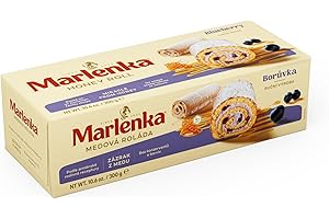‎MARLENKA Honig Rolle marlenka mit Blaubeeren 300 g