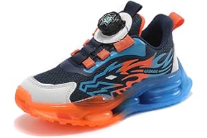 Xinghuanhua Enfants Baskets Chaussures de Course 2023Fille Garçons Léger Mode Respire Chaussures Décontractées de Confortable Antidérapantes EU 28-39