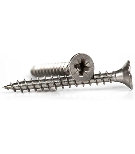 25 Viti Lamiera #10 Testa Tonda Square Drive Acciaio Inox 18-8 - 2-1/2 Pollici