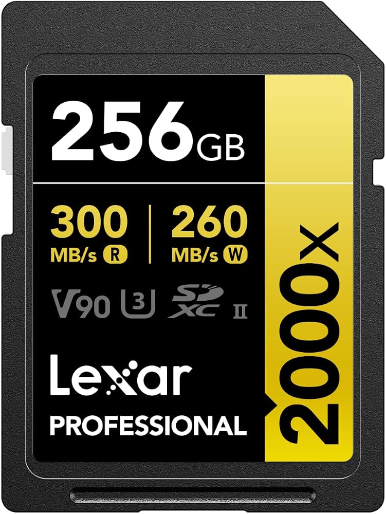 Lexar Professional 2000 SDHC UHS-II Hafıza Kartı 256GB