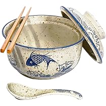 Ciotola Ramen Con Coperchio, Grazioso Gatto Per Insalata, Ciotola per cereali con manico, 1020 ml, in ceramica istantanea, ciotola per pasta, dessert, zuppa e pranzo per bambini