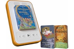 Voxblock - Screen Free Audio Player for Kids - Voxblock Starter Pack - Orange - Ages 3-12+ - AudioBooks for Winding Down - Bedtime Stories Bundle - Portable - Long Battery Life - Connectivity Free
