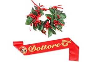 DPKOW Dottorato di ricerca Fascia e Corona d'alloro per uomini Laureata Cerimonia Decorazione