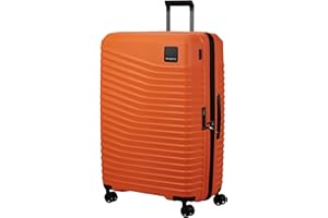 Samsonite Intuo, Valigia Espandibile Fatta con Caricatore Anteriore, Arancione (Apricot), Spinner XL (81 cm - 144 L)