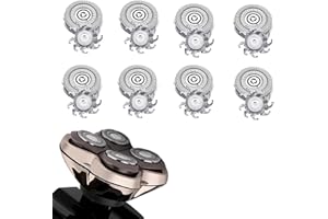 Cosyonall Lot de 8 têtes de rechange pour rasoir Pitbull Gold Pro, compatible avec les lames de rechange Pitbull Platinum Pro