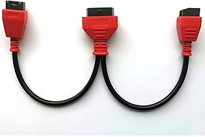 OTKEFDI Adattatore di Programmazione OBD 12+8pin,Adattatore Diagnostico OBD2 per SGW Bypass Gateway FCA Cars