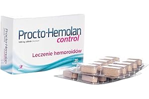 AFLOFARM PROCTOHEMOLAN 20 Tablets Procto hemolan Control hemorrhoid,Rectal Bleeding,Pain
