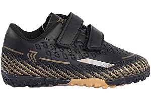 LONDON SHOE CO Kids Football Boots Boys & Girls – Astro Turf Trainers, Lightweight & Breathable Sports Shoes for Children, Infants & Juniors, UK Sizes J7.5–J12.5