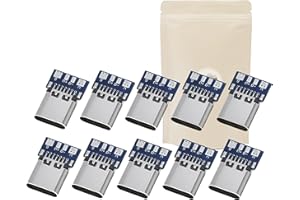 ADAPTOUT 10 connettori a 24 pin femmina da saldare USB C 3.1 PCB