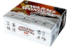 NICE GIFT BOX LTD Original Hot Drink Gift Set – 10 Mugs with Coffee, Tea, Biscuits & Milk Sticks – Travel-Ready & Airport-Approved