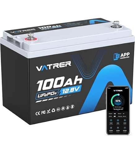 WattCycle 12V 100Ah WattCycle LiFePO4 Batterie, Gruppe 24, 15000 Zyklen, eingebautes 100A BMS, Niedrigtemperaturschutz – ideal für Golfwagen WattCycle 12V 100Ah WattCycle LiFePO4 Batterie, Gruppe 24, 15000 Zyklen, eingebautes 100A BMS, Niedrigtemperaturschutz – ideal für Golfwagen
