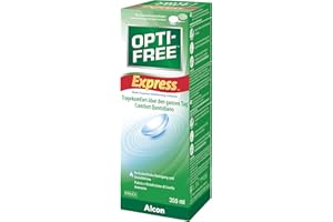 Opti Free Express Solution d'entretien pour lentilles, Bouteille individuelle, 355 ml