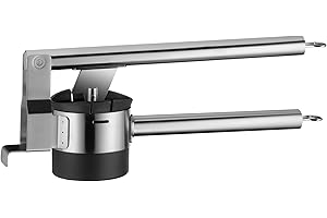 WMF Profi Plus Multipresse 35 x 13,6 x 9,7 cm, Spaghettieispresse, Kartoffelpresse Edelstahl teilmattiert, Kunststoff, ideal als Kartoffelpresse oder Spätzlepresse, spülmaschinenfest