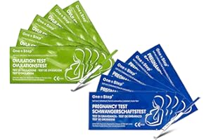 ONE+STEP ONE STEP 15 x Test di ovulazione ultrasensibili (20mIU/ml) + 5 x Test di Gravidanza ultrasensibili 10 mIU/ml