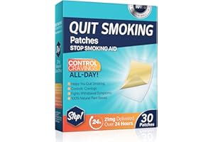 UOCASI Stop Aid Patches, Helping Quit Patch, Step 1, 30 Patches, Delivered Over 24 Hours, Easy and Effective Anti-Stickers, Best Product to Help Stop (Step 1)