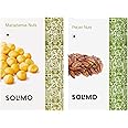 Amazon Brand - Solimo Premium Whole Macadamia Nuts, 250g & Amazon Brand - Solimo Premium Dried Pecan Nuts, 250g