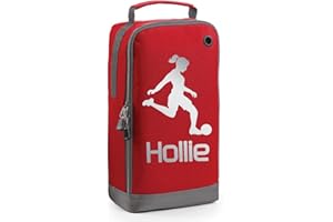 beyondsome Girls Personalised Football Boot Bag