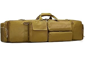 SJASD Funda Escopeta,Bolsa de Arma Táctica M249,Tácticas para Armas con Cerradura Transporte de Almacenamiento,para M249, M4A1, M16, AR15-100cm/39