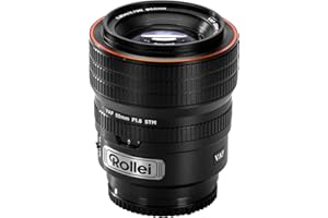 Rollei AF 85 mm F/1.8 Vollformat Objektiv für Sony FE mit STM-Autofokus | Vollmetall Gehäuse 477g Kompatibel mit APS-C FX30/ZV-E10/A6000–A6700/A5000/A5100 und Full Frame ZV-E1/FX3/A1/A1II/A9/A7 Series