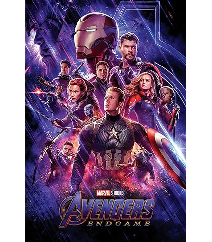 Avengers: Endgame 箔押し限定ポスター Grupo Erik: Poster Marvel The Avengers - Endgame | Poster da