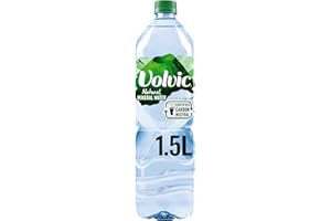 Volvic Natural Spring Water, 1.5- Liter Bottles (Pack of 12)