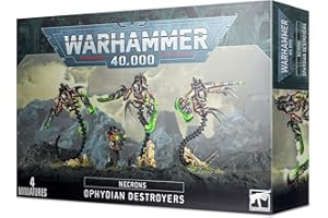 Games Workshop - Warhammer 40,000 - Necrones: Destructores ofidios, Negro
