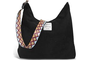 OSOCE Sac fourre-tout en velours côtelé Sacs à main de grande capacité