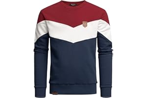 Amaci&Sons Herren Basic College Sweatjacke Pullover Hoodie Sweatshirt 4064