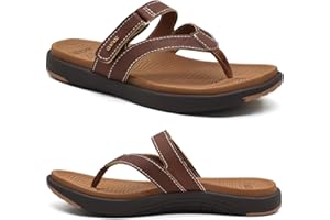 COFACE Tongs Femme Mode Orthopedique Cuir Tissu Confortable Soutien Voûte Plantaire Tongue Legere Yoga Mat été Plage Piscine Flip Flop Douche Antidérapante Caoutchouc Semell