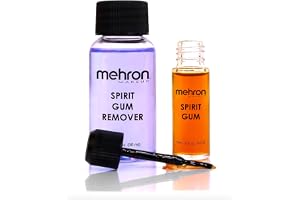 Mehron Spirit Gum & Remover Kit, mastix och borttagningsmedel