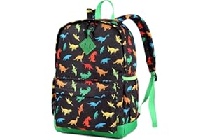 VASCHY Mochila Niña Niño, Mochila Escolar Primaria Mochila Infantil 4-6 Años Mochila Unicornio Mochila Chica Chico Ajustar Carpeta A4 con Bolsillos Laterales y Correa en Pecho