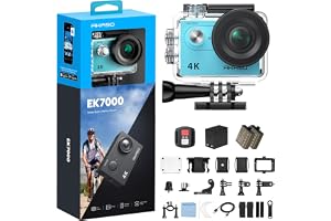AKASO EK7000 4K30FPS Action Camera - 20MP Ultra HD Underwater Camera 170 Degree Wide Angle Waterproof Camera with Accessory K