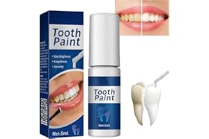 OUMUN Professional Tooth Paint and Whitening Pen with Strips - Instant Teeth Whitening Essence and Enamel