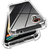ivoler Anti-Yellow Clear Case for Samsung Galaxy Xcover 7 / Xcover7 with Corner Bumper Cushion, [Military Anti-Shock Protecti