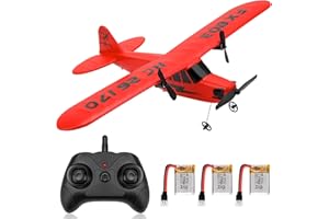 Makerfire Aereo telecomandato 2,4 GHz 2 canali FX-803 Giroscopio integrato 6 assi EPP pronto a Volare per principianti Adulti Bambini ragazzi