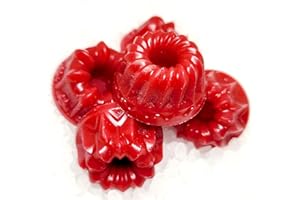 DUFTMELT 5er Set - Winter & Weihnachts Duftwachs | Melts | Duftkerzen | Raumduft (Christmas Berries)