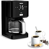 Tefal Smart N Light 1.25L Filter Coffee Maker, 15 Cups, Aroma Function | Infusion Technology, Extra Large Head, Programmable,