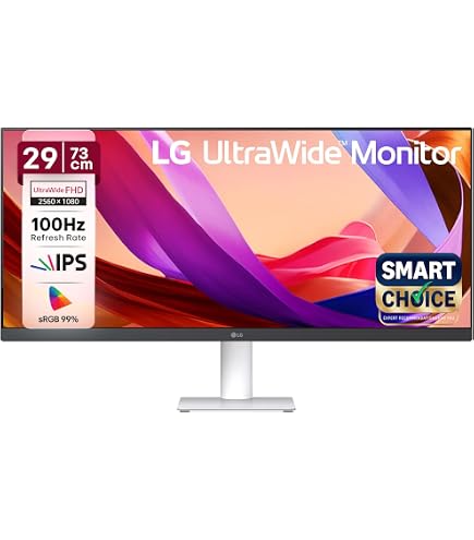LG UltraWide Monitor 29WQ500 本体 LG 29WQ500 (29 inch) UltraWide FHD (2560 x 1080) IPS Monitor with