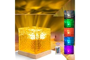 Exsivemy Galaxy Projector Light for Bedroom, 16 Colors Ocean Lamp, 30 Lighting Modes Ocean Wave Sensory Lights, Ceiling Northern Lights Projector, Night Light für Kinder/Party