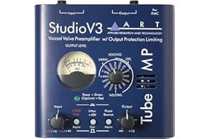 ART TUBEMPSTV3 - Preamplificador para micrófono, Azul