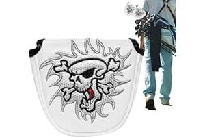 Couvre-Club Golf,Couvre-maillet pour Putter Golf | Protecteur portatif Club Golf maillet Putter avec la Fermeture magnétique pour des débutants et des Amants Kirdume