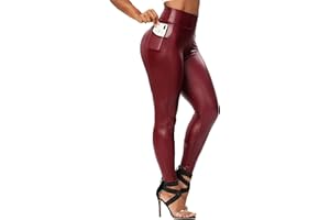 STARBILD Leggings Scrunch Butt para Mujer, Push Up Pantalones Opaco Cintura Alta Slim Fit