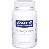 Pure Encapsulations Ashwagandha 500 mg | Standardized | 60 Capsules | Helps in periods of nervous tension &middot; Contributes to ph
