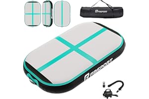 FBSPORT Tappetino Gonfiabile per Yoga, Taekwondo e Allenamento Tumbling
