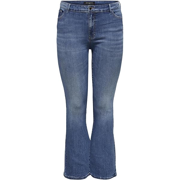 Only Carmakoma Carsnow Hw Wide DNM Jean Pour Femme PIM MBD Noos Denim Bleu Mdium 44w 32l  091894b4 19e1 5c77 99bc 1f5993c5cf08