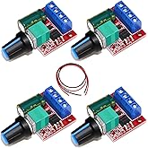Motor Drehzahlsteller Drehzahlregler DC 6V 12V 24V 35V PWM Controller 4Stk Variabler Spannungsregler Einstellbarer Fahrerscha